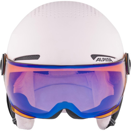Žieminis šalmas Alpina Zupo Visor Q-Lite Rožinis