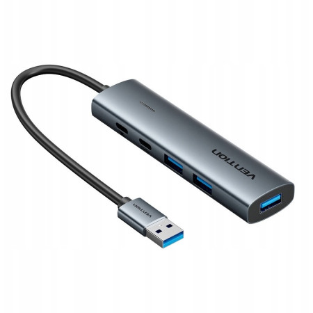 Vention 5v1 USB-A Hub 0.15m