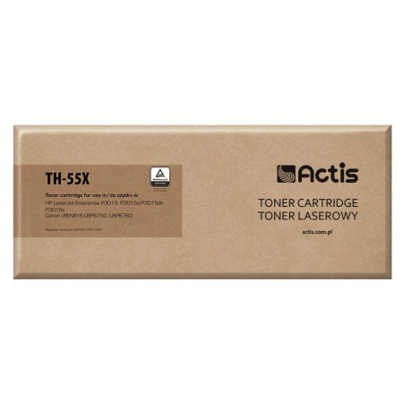 Actis TH-55X juodas toneris HP ir Canon spausdintuvams