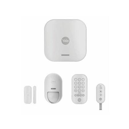 Yale pradinis išmaniojo alarmo rinkinys - 5 elementai