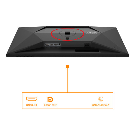 AOC G4 Q27G4ZR kompiuterio monitorius 27" Quad HD