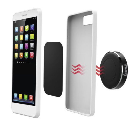 Hama 00183283 mobilusis telefonas / išmanusis laikiklis Juodas