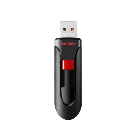 SanDisk 64GB USB2 Flash atminties įrenginys (slidinėjantis)