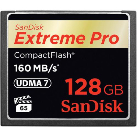 SanDisk 128GB Compact Flash atmintinė
