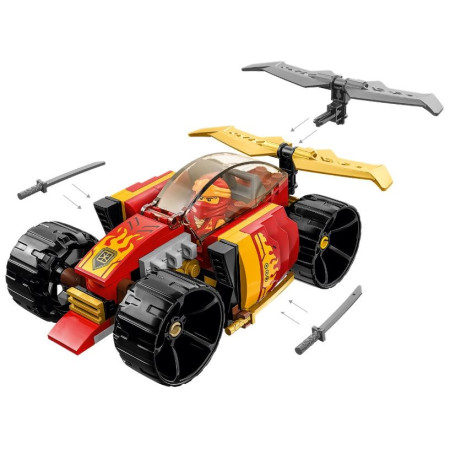 LEGO Ninja lenktynių automobilis Kaia EVO 71780
