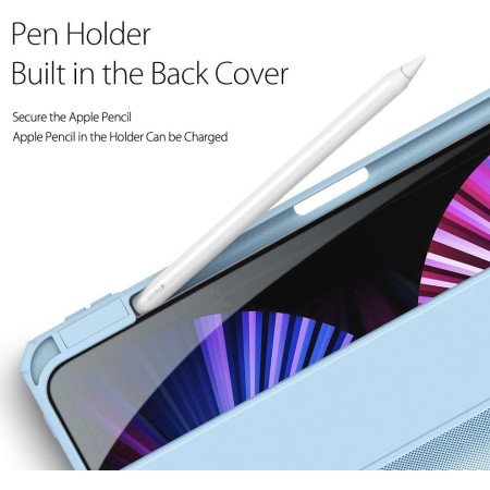 Dėklas Dux Ducis Toby Samsung X920 Tab S10 Ultra mėlynas