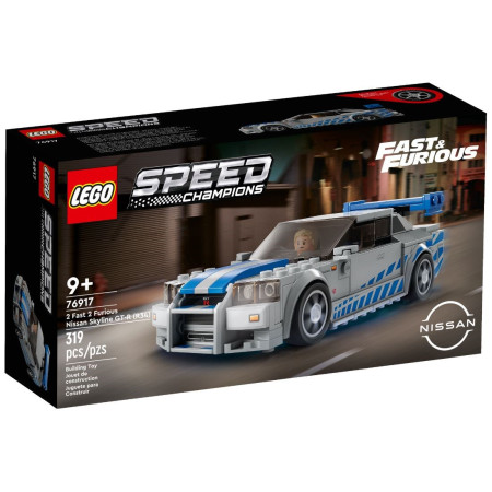 LEGO Speed Champions 76917 Nissan Skyline GT-R (R34) iš filmo „Greiti ir įsiutę“
