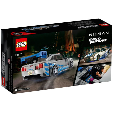 LEGO Speed Champions 76917 Nissan Skyline GT-R (R34) iš filmo „Greiti ir įsiutę“