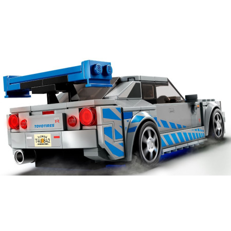 LEGO Speed Champions 76917 Nissan Skyline GT-R (R34) iš filmo „Greiti ir įsiutę“