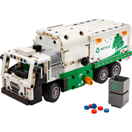 LEGO Technic 42167 Mack LR Electric Šiukšliavežė