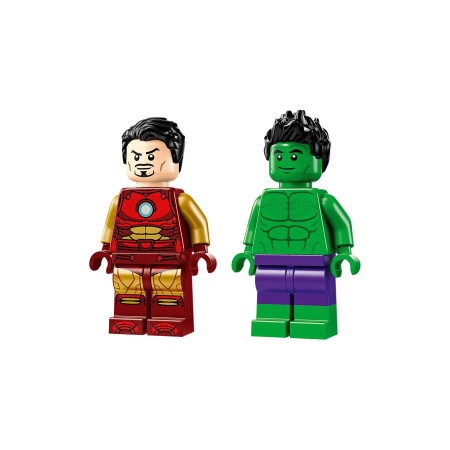 LEGO Super Heroes 76287 Iron Man su motociklu ir Hulk
