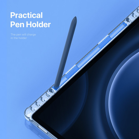 Dėklas Dux Ducis Unid Samsung X810/X816 Tab S9 Plus/X610/X616 Tab S9 FE Plus juodas