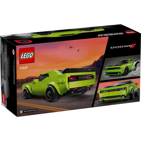 LEGO Speed Champions 77237 Dodge Challenger Srt Hellcat sportinis automobilis