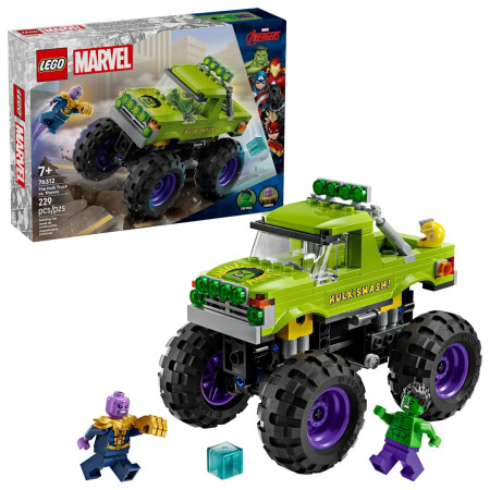 LEGO Marvel 76312 Monster truck Hulka prieš Thanos