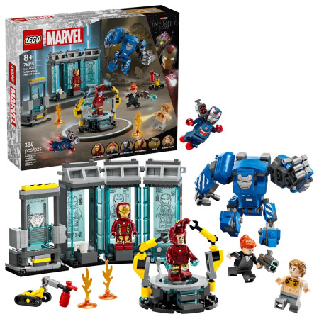 LEGO Marvel 76315 Iron Man laboratorija: Ginklų dirbtuvės