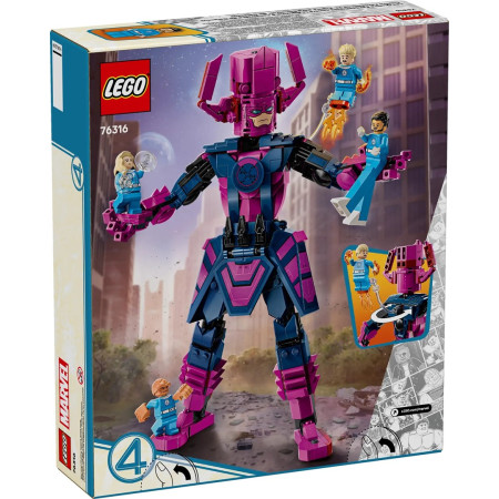 LEGO Marvel 76316 Fantastiškosios ketverios figūrėlė prieš Galaktiką