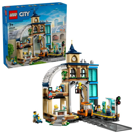 LEGO City 60469 Centrinė geležinkelio stotis