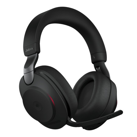 Jabra Evolve2 85 Laisvų rankų įranga su lankeliu, juoda