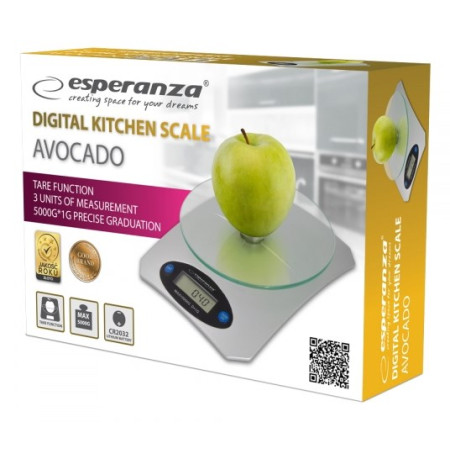 Esperanza Avocado EKS006 sidabrinis