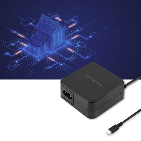 Qoltec 65W Įkroviklis 5-20.3V 2-3.25A USB-C PD