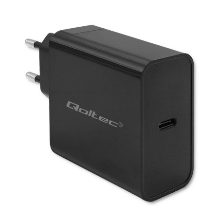 Qoltec Super Quick PD | 1xUSB-C | 65W | 5-20V | 3-3.25A | Juoda