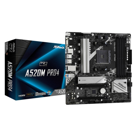 ASRock A520M Pro4
