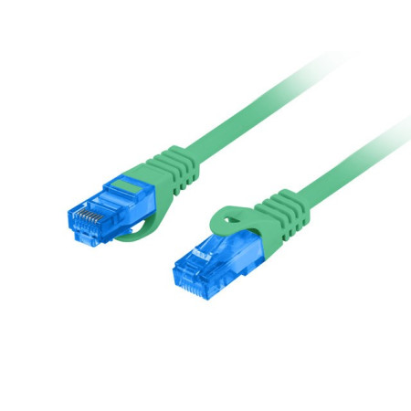 Patchcord kat.6A S/FTP LSZH CCA 20m žalias