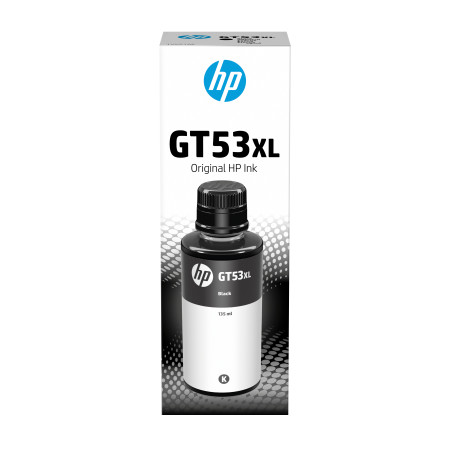 HP GT53XL 135-ml Juodas Originalus Rašalo Butelis