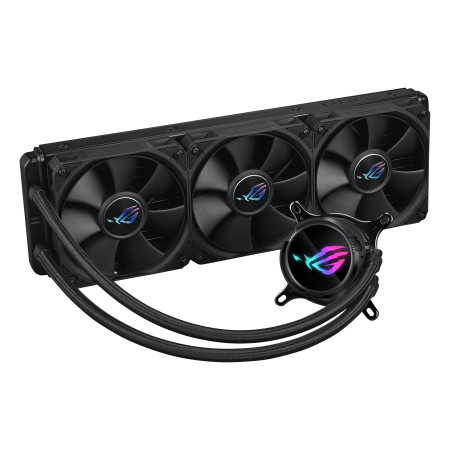 ASUS ROG Strix LC III 360 Procesoriaus Aušinimo skysčio rinkinys 12 cm juodas