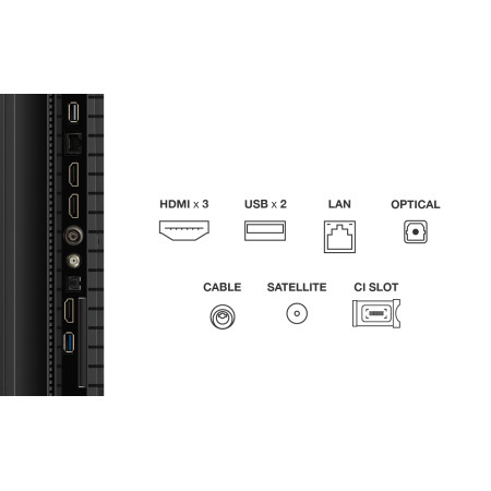 TCL P7K 75P7K Televizorius 190,5 cm (75") 4K Ultra HD Smart TV