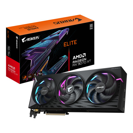 GIGABYTE AORUS Radeon RX 9070 XT ELITE 16G - Grafikos Plokštė