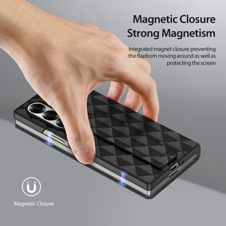 Dux Ducis Fitt dėklas Samsung F956 Z Fold6 pilkas