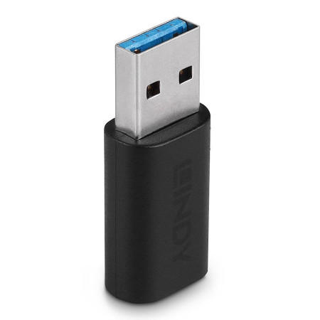 USB3.2 Type C į A Adapteris / Juodas