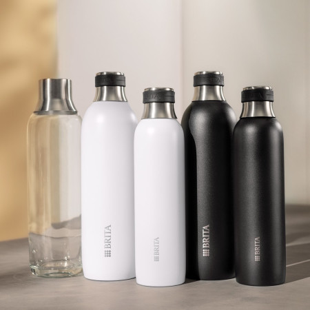 Brita SodaTrio 2 x 1 L Stiklas skaidrus