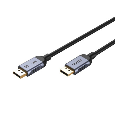 Unitek DisplayPort 2.1 Kabelis 8K@120Hz, 2m