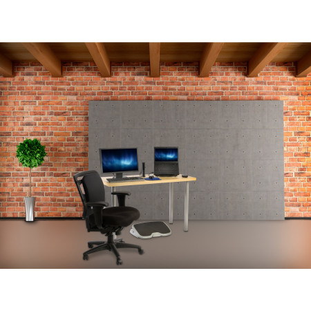 Kensington 56146 pakojis juodas/pilkas