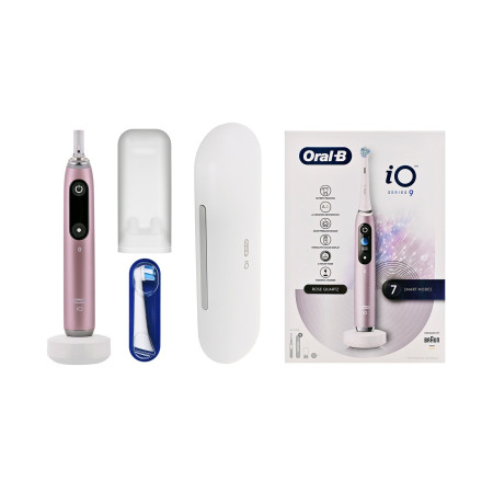 Oral-B iO 9 rožinė dantų šepetėlė