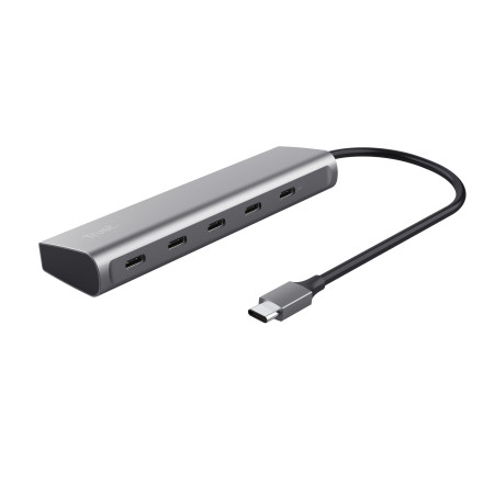 Trust Halyx USB 3.2 Gen 1 (3.1 Gen 1) Type-C Hub Sidabras
