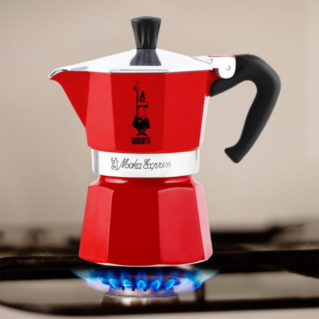 Bialetti Moka Express 6TZ (300 ml) raudona