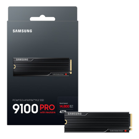 SAMSUNG 9100 PRO 4TB Heatsink SSD