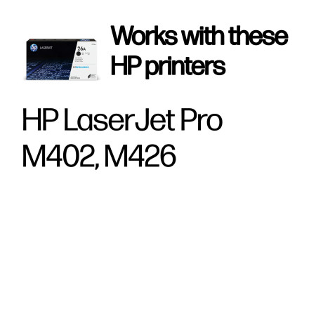 HP CF226A juodas toneris