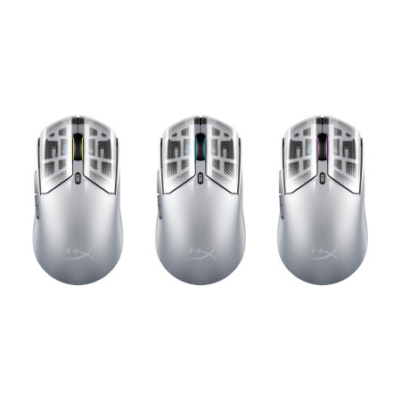 HyperX Pulsefire Haste 2 S pelė Sidabrinė