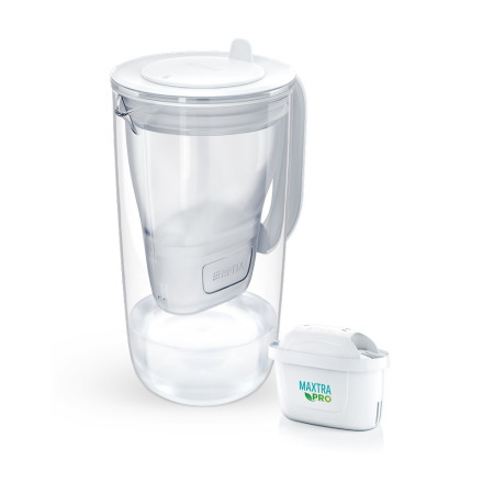 Brita Glass+1 Maxtra Pro PP filtravimo ąsotis (pilkos spalvos)