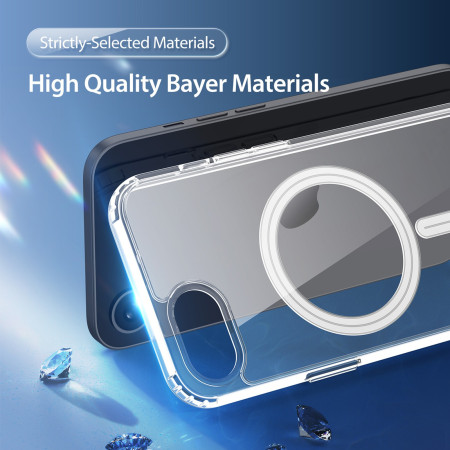 Dux Ducis Clin MagSafe dėklas Apple iPhone 16e skaidrus