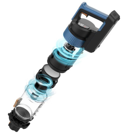 Taurus Homeland Ultimate Digital Wash belaidis dulkių siurblys su šluotos funkcija