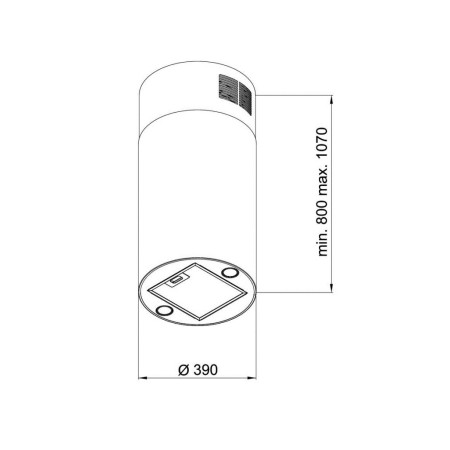 MAAN Elba 2 39 auksinis blizgus baldakimas