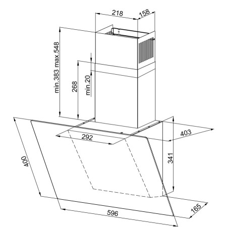 MAAN Rodo Mini 60 sieninis gartraukis 310 m3/h, juodas
