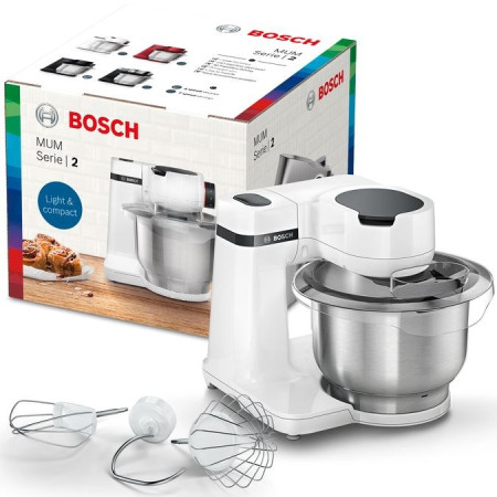 Bosch Serie 2 MUM virtuvinis kombainas 700 W 3,8 L Balta