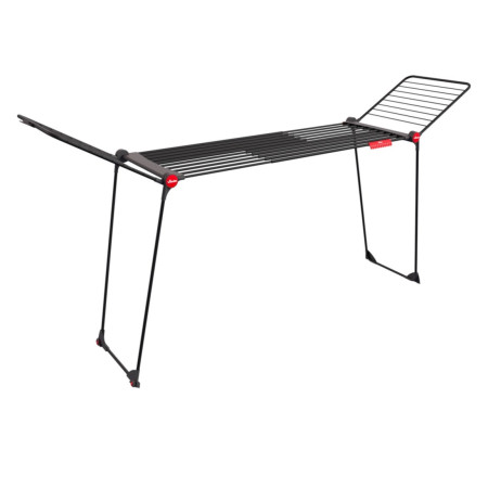 Vileda Infinity Flex Ultimate teleskopinė skalbinių džiovykla, juoda