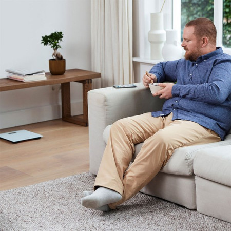 Omron HN300T2 Intelli IT Stačiakampės Pilkos Elektroninės Vonios Svarstyklės